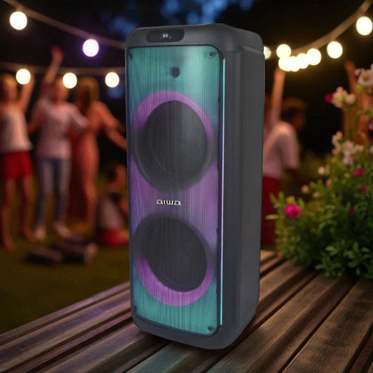 Bocina Aiwa 3500W PMPO | Negra | AWPOH3D - Aiwa - Titan.com.pa - 7453041024406