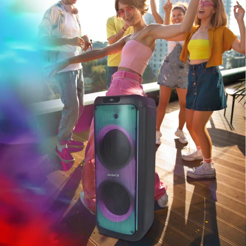 Bocina Aiwa 3500W PMPO | Negra | AWPOH3D - Aiwa - Titan.com.pa - 7453041024406