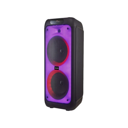 Bocina Aiwa con Luces LED | 100W | Negra | AWPOH2D - Aiwa - Titan.com.pa - 7453041023607