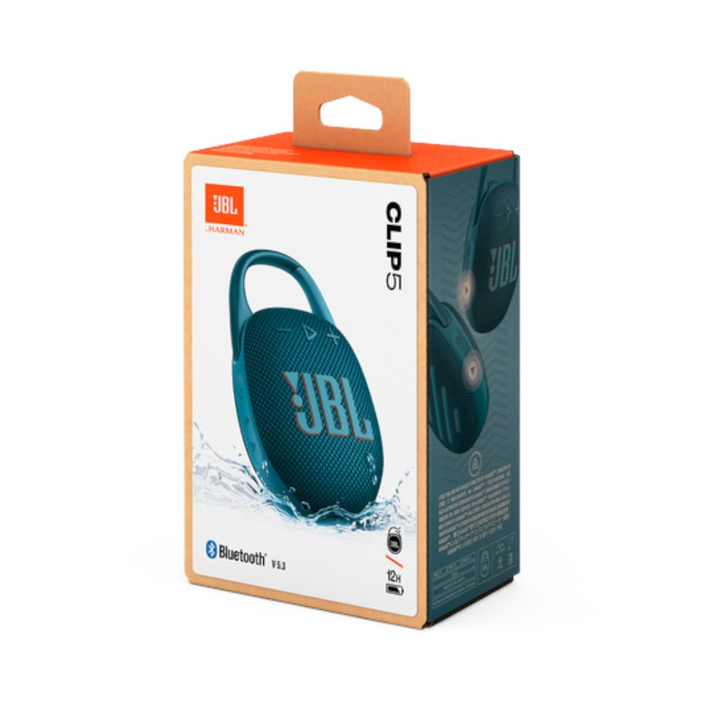 Bocina Portátil JBL Clip 5 | Azul - JBL - Titan.com.pa - 050036400084