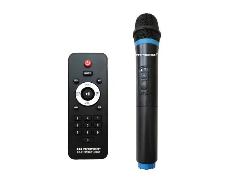 Bocina Portátil Premier 15" / Bluetooth / 40000W PMPO / Trípode - Premier - Titan.com.pa - 7453064736089