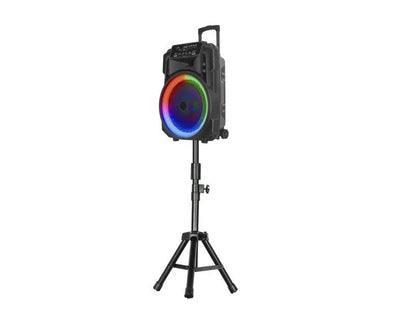 Bocina Portátil Premier 15" / Bluetooth / 40000W PMPO / Trípode - Premier - Titan.com.pa - 7453064736089