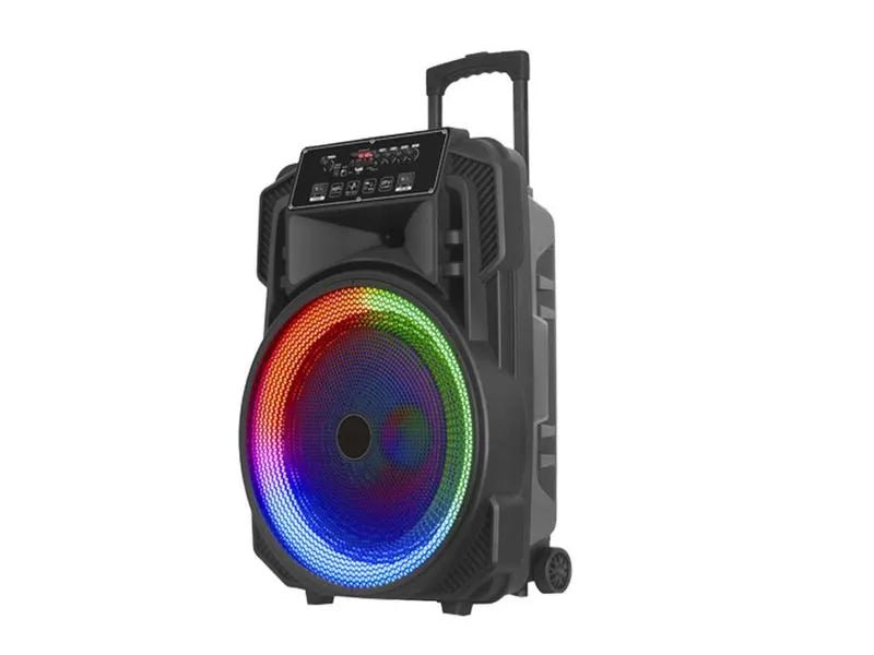 Bocina Portátil Premier 15" / Bluetooth / 40000W PMPO / Trípode - Premier - Titan.com.pa - 7453064736089