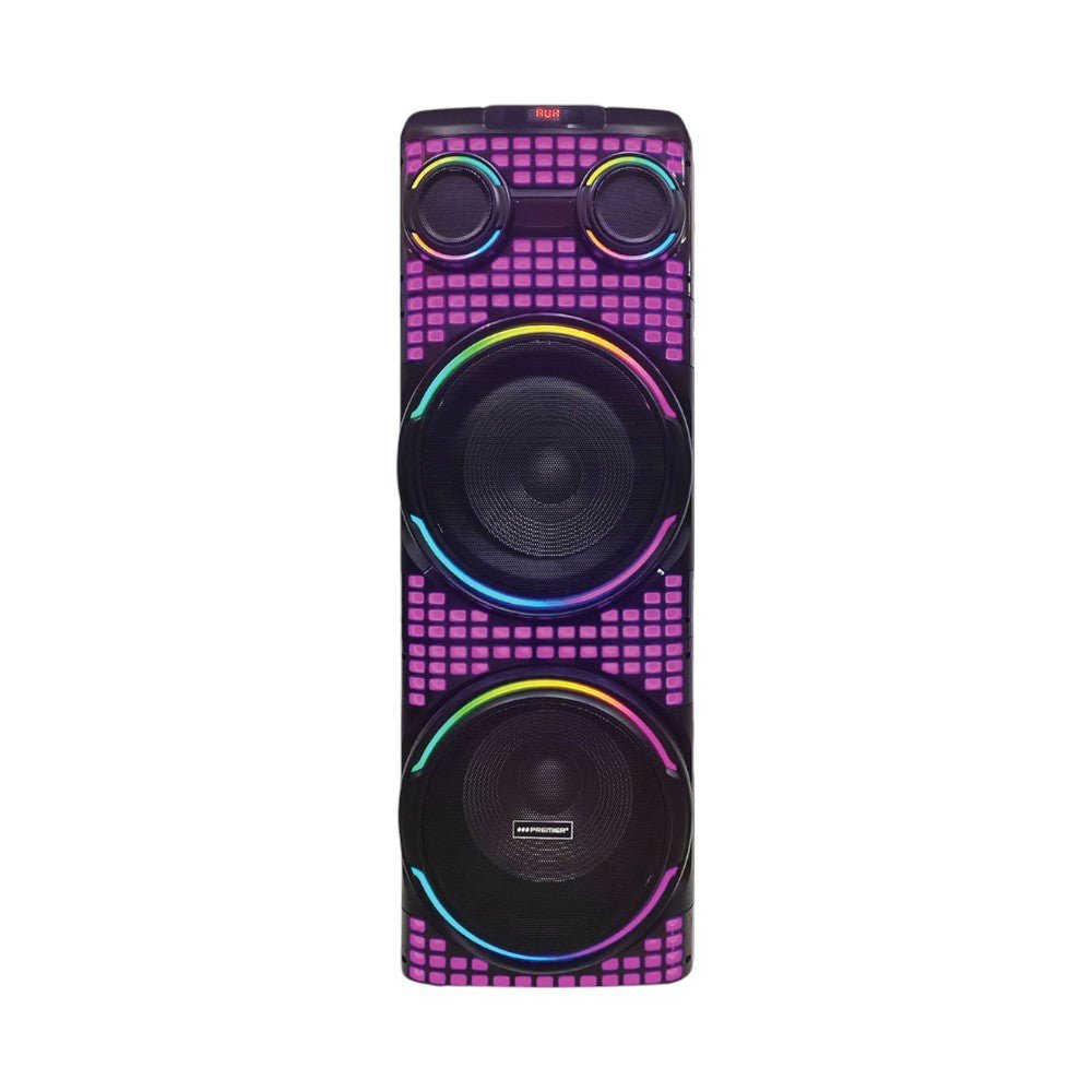 Bocina Portátil Premier 2x12" / Bluetooth / 65,000W PMPO - Premier - Titan.com.pa - 7453064746422