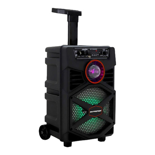 Bocina Portátil Premier Con Ruedas de 8"