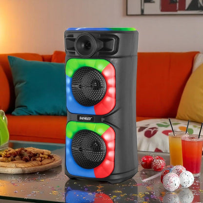 Bocina Portatil Sankey 2x4" / Recargable / 9w - Sankey - Titan.com.pa - 7453118903481