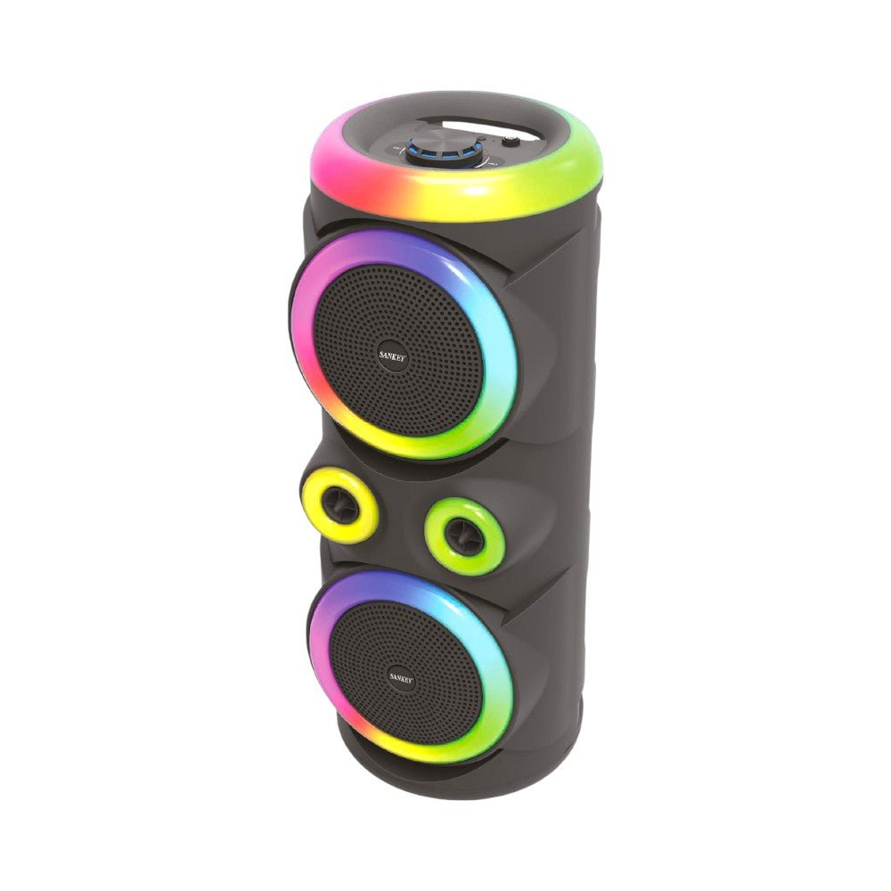 Bocina Portátil Sankey de 8"x2 / 24 W / Bluetooth / TWS - Sankey - Titan.com.pa - 7453118906673