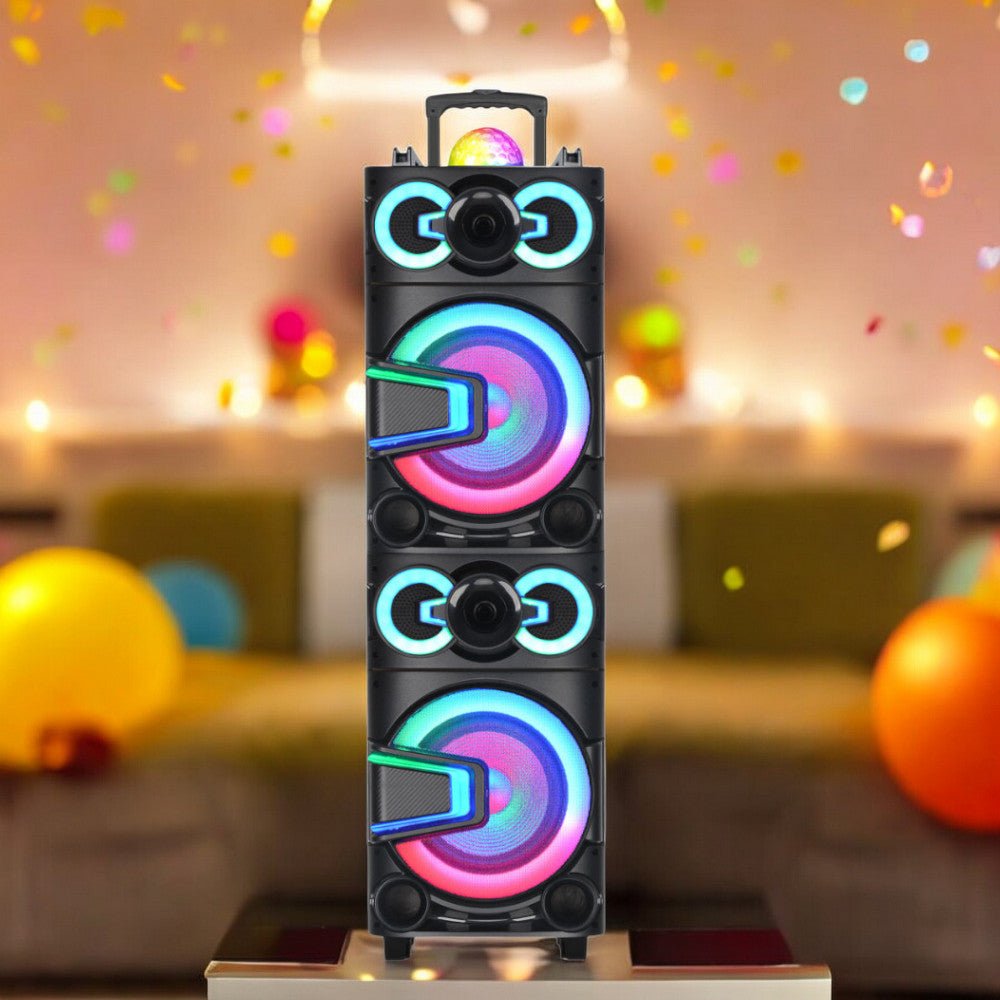 Bocina Premier 10Plg X2 Fm/Bt/Usb - Premier - Titan.com.pa - 7453064744435