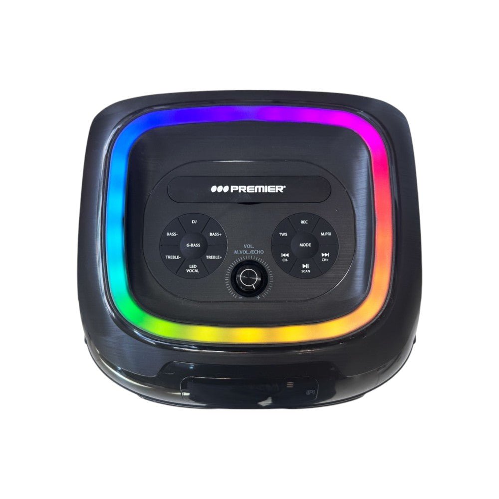 Bocina Premier 12" / Micrófono Inalámbrico / Bluetooth / TWS - Premier - Titan.com.pa - 7453064748624