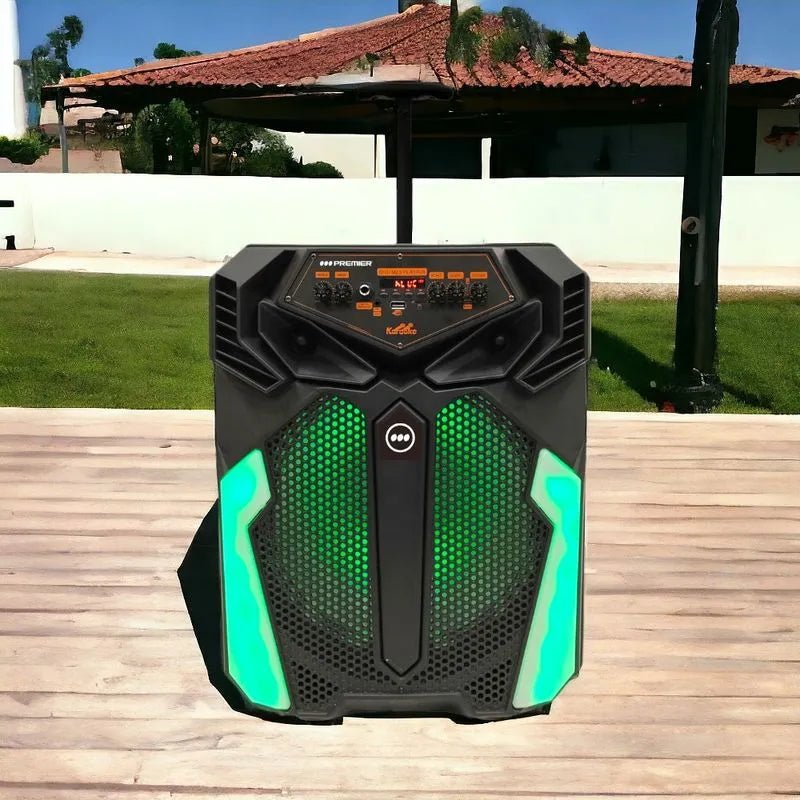 Bocina Premier 12" Recargable Con Ruedas - Premier - Titan.com.pa - 7453064741144