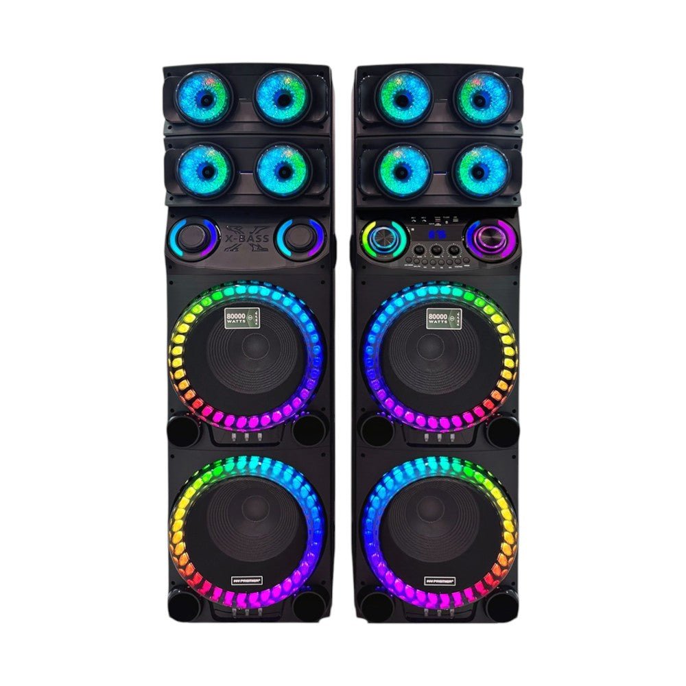 Bocina Premier 12"x2 / Con Micrófono Inalámbrico / Bluetooth - Premier - Titan.com.pa - 7453064747917