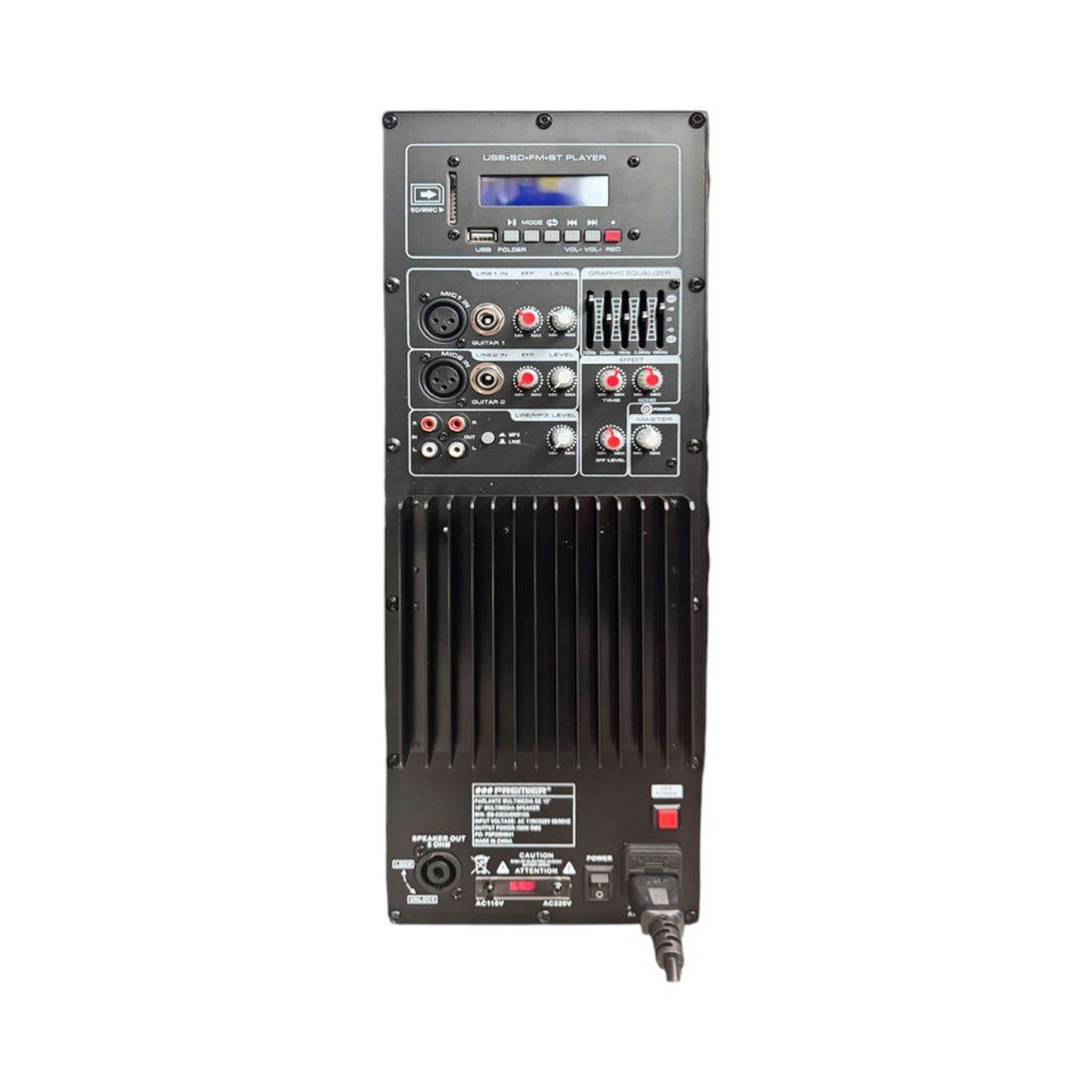 BOCINA PREMIER 15PLG X2 BT/FM/USB/MIC - Premier - Titan.com.pa - 7453094302506