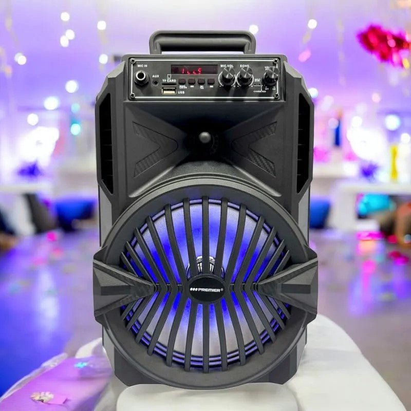 Bocina Recargable Premier 8" / Fm/Mic / 24000w - Premier - Titan.com.pa - 7453064745579