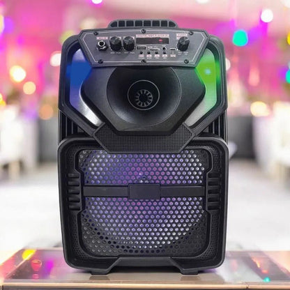 Bocina Recargable Premier 8"x2 / FM / BT - Premier - Titan.com.pa - 7453064744428