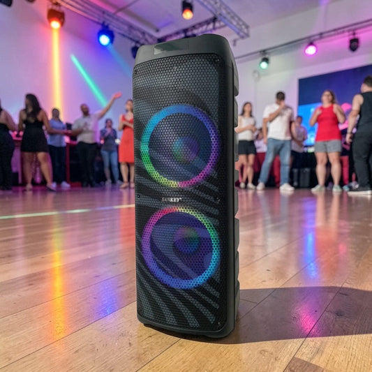 Bocina Sankey 12"x2 / Bluetooth / Karaoke - Sankey - Titan.com.pa - 7453118905805