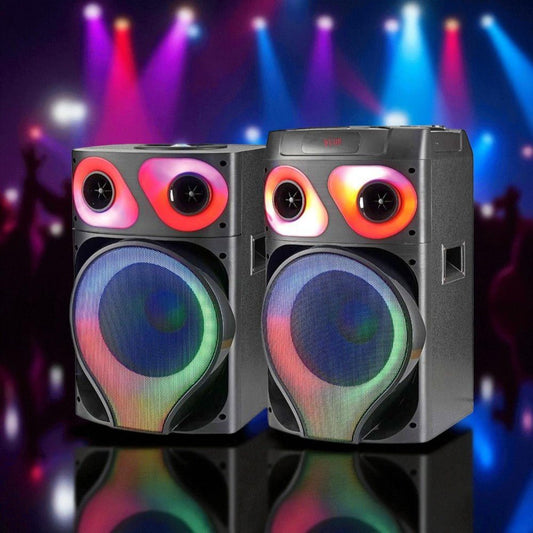 Bocina Sankey Doble 12" / 60 W / Bluetooth / LED - Sankey - Titan.com.pa - 7453013517196