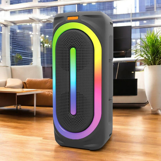 Bocina Sankey Recargable 2x8" / 16W / LED / Bluetooth - Sankey - Titan.com.pa - 7453118903184