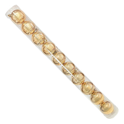 Bola Navideña 10 pza Brillantes / Dorado / 7 cm / Maranelo Christmas - Maranelo Christmas - Titan.com.pa - 7453125141708