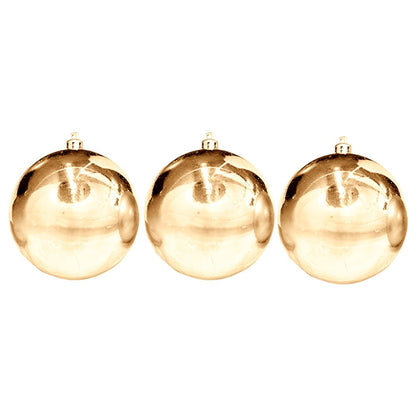 Bola Navideña 10 pza Brillantes / Dorado / 7 cm / Maranelo Christmas - Maranelo Christmas - Titan.com.pa - 7453125141708