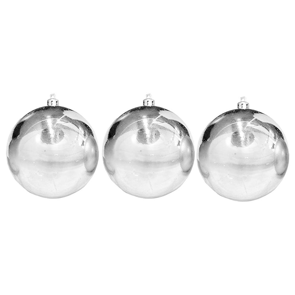 Bola Navideña 10 pza Brillantes / Plateado / 7 cm / Maranelo Christmas - Maranelo Christmas - Titan.com.pa - 7453132420827