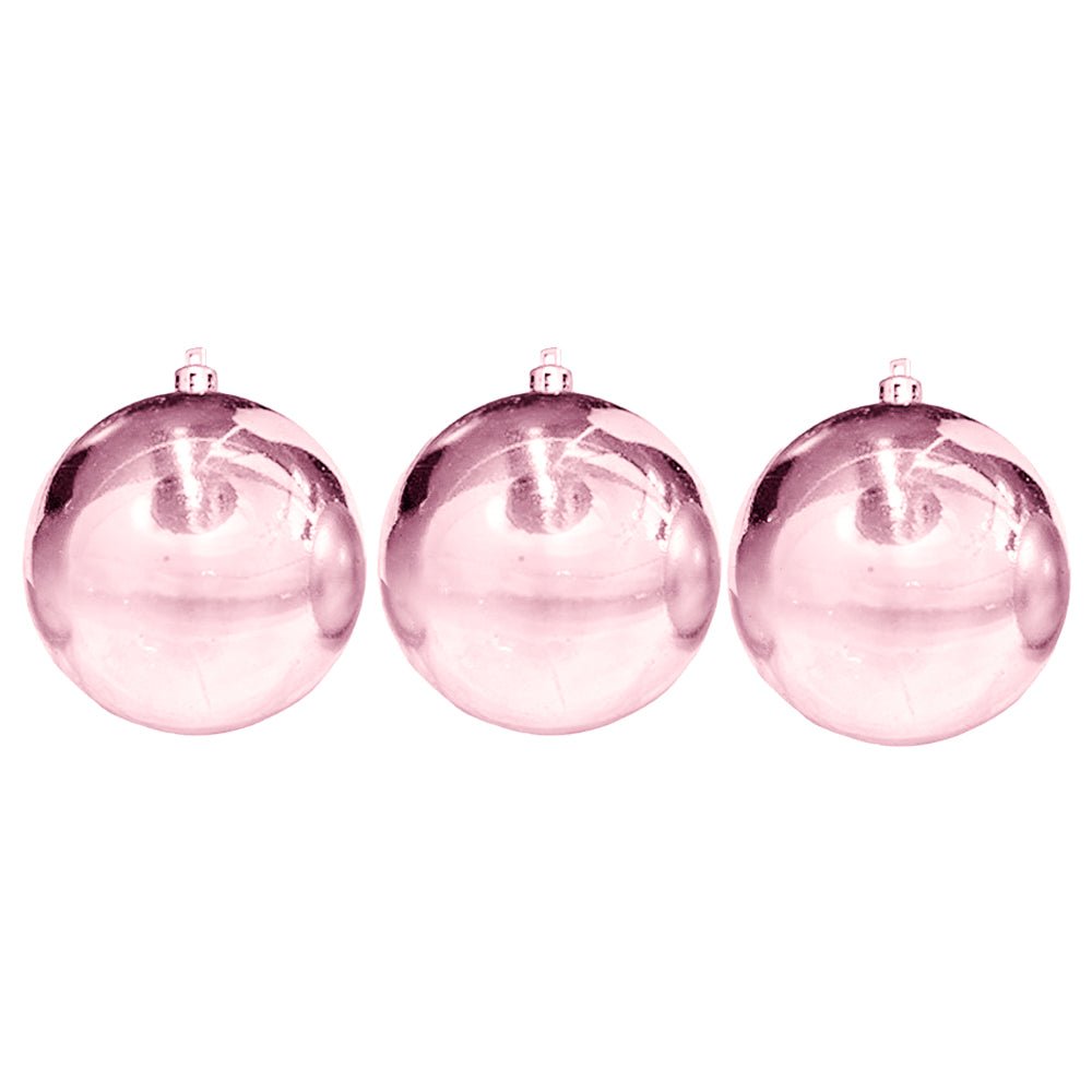 Bola Navideña 10 pza Brillantes / Rosa / 7 cm / Maranelo Christmas - Maranelo Christmas - Titan.com.pa - 7453125141821