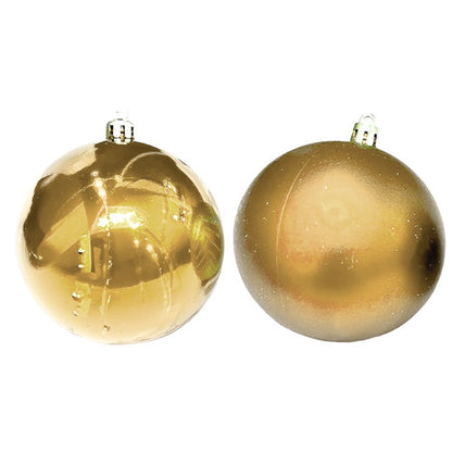 Bola Navideña 10 pza Lisa / Dorado / 7 cm / Maranelo Christmas - Maranelo Christmas - Titan.com.pa - 7453132421138