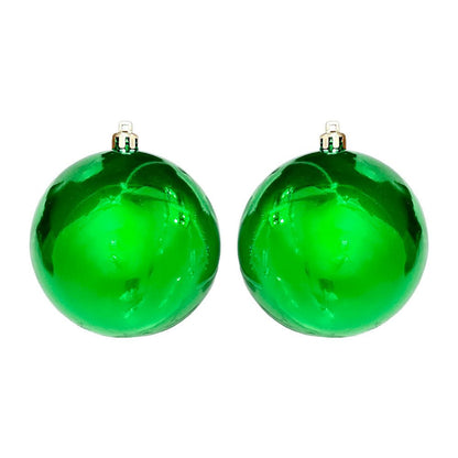 Bola Navideña 6 pza / Verde Perlado / 8 cm / Maranelo Christmas - Maranelo Christmas - Titan.com.pa - 7453132425754