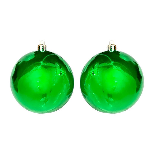 Bola Navideña 6 pza / Verde Perlado / 8 cm / Maranelo Christmas - Maranelo Christmas - Titan.com.pa - 7453132425754