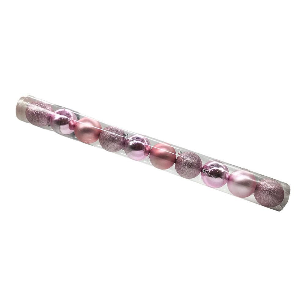 Bolas de Navidad Miro Christmas de 7 cm Brillantes 10 Piezas