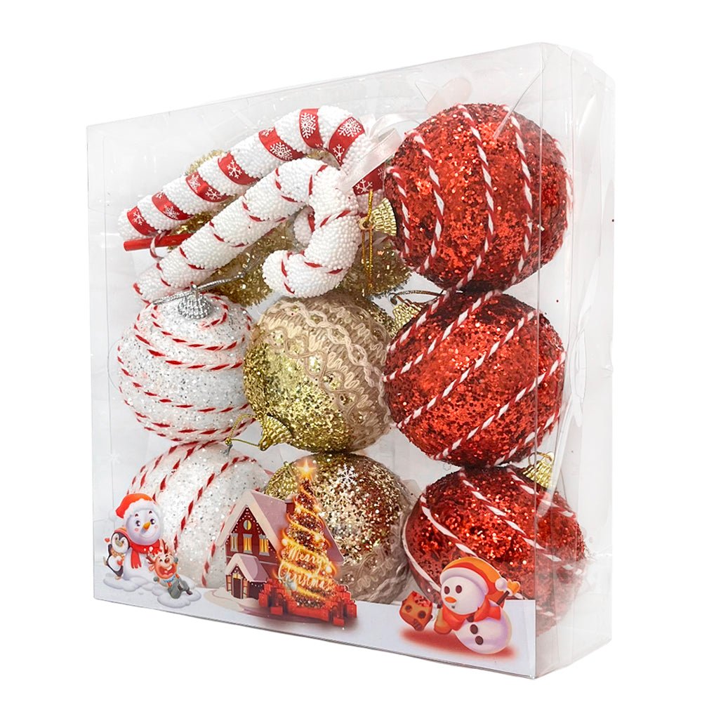 Bolas Navideñas Christmas Elegance / 11 Piezas / Surtidos - Christmas Elegance - Titan.com.pa - 2100000231010