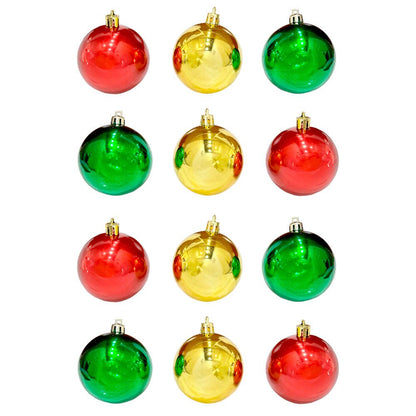 Bolas Navideñas Maranelo Christmas 12 Piezas de 6Cm / Lisas / Surtido - Maranelo Christmas - Titan.com.pa - 7453118232116