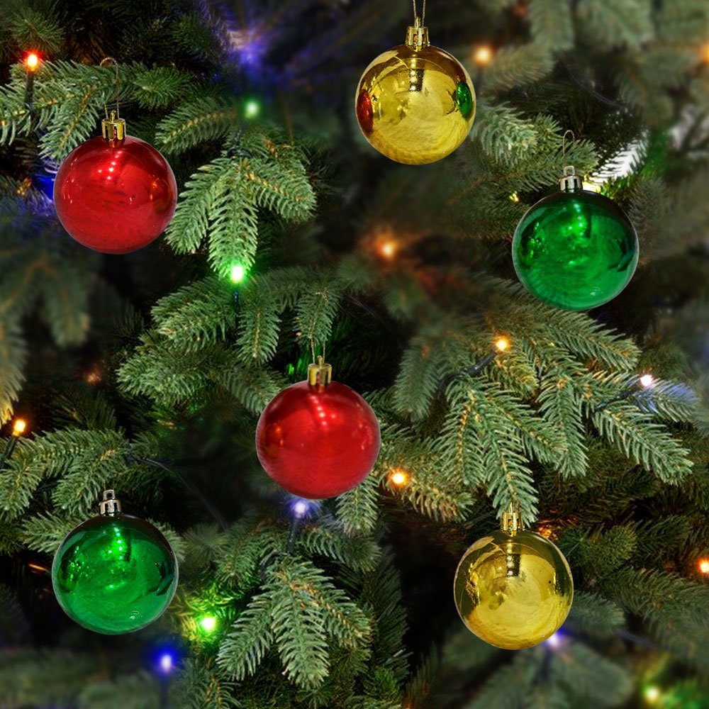 Bolas Navideñas Maranelo Christmas 12 Piezas de 6Cm / Lisas / Surtido - Maranelo Christmas - Titan.com.pa - 7453118232116