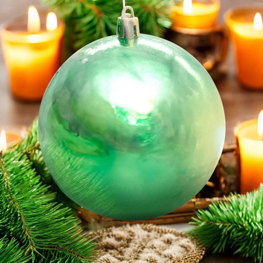 Bolas Navideñas Maranelo Christmas 4 Piezas / 10Cm / Verde Perlado - Maranelo Christmas - Titan.com.pa - 7453118231829