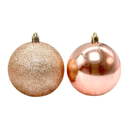 Bolas Navideñas Maranelo Christmas 6 Piezas / 8Cm / Rose - Gold - Maranelo Christmas - Titan.com.pa - 7453104625243