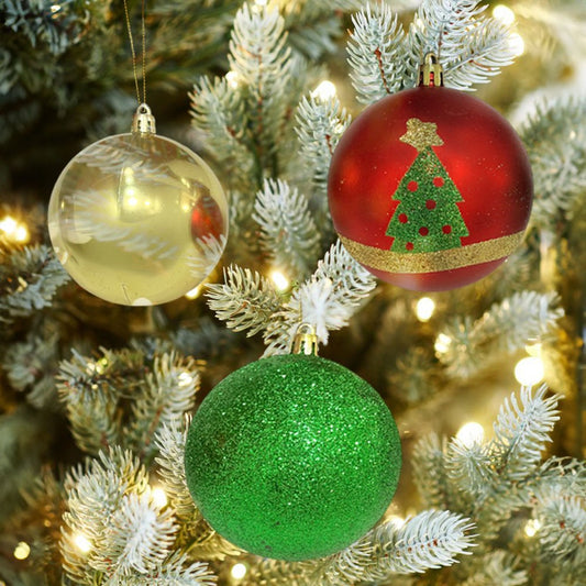 Bolas Navideñas Maranelo Christmas de 8Cm / 6 Piezas / Brillante - Mate / Surtidas - Maranelo Christmas - Titan.com.pa - 7453118229413