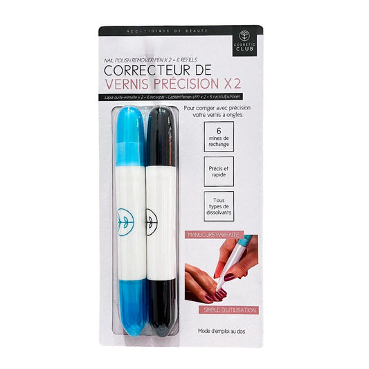 Bolígrafo Removedor De Esmalte Surtido 2 Piezas - Cosmetic Club - Cosmetic Club - Titan.com.pa - 3561860289273