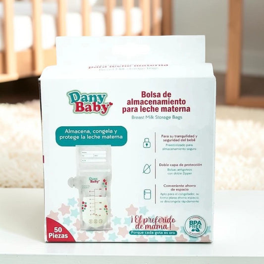Bolsa de Almacenamiento Dany Baby Para Leche Materna 50 Piezas