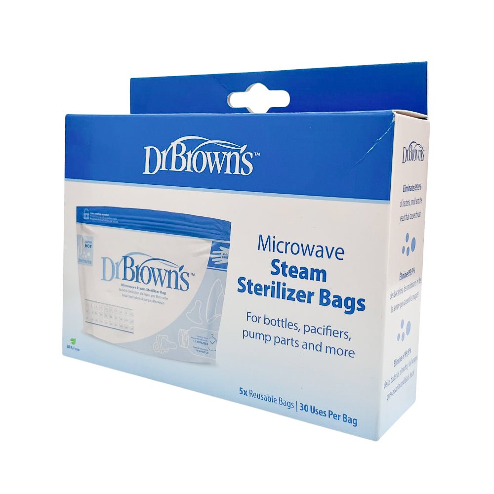 Bolsa Esterilizadora Dr Brown's Para Microondas / 5 Unidades - Dr Brown'S - Titan.com.pa - 072239009604