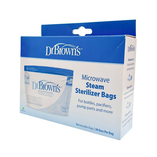Bolsa Esterilizadora Dr Brown's Para Microondas / 5 Unidades - Dr Brown'S - Titan.com.pa - 072239009604