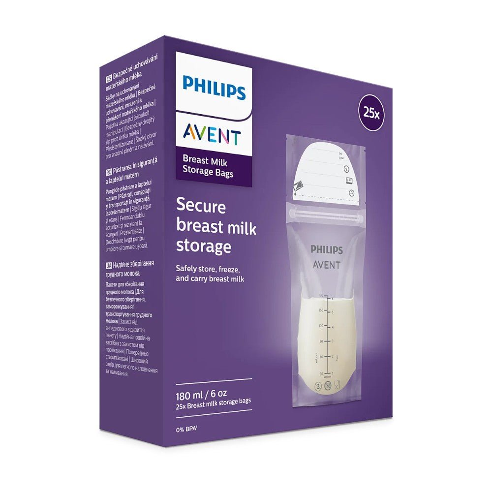 Bolsas Avent Para Almacenamiento de Leche Materna / 25 Piezas - Avent - Titan.com.pa - 8710103637363
