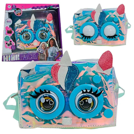 Bolso P/Niña Animales Ojos Grande/Unicornio - Ksy - Titan.com.pa - 2100000377770