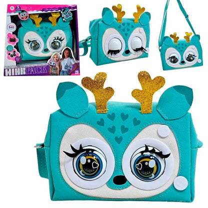 Bolso P/Niña Animales Ojos Grande/Venado - Ksy - Titan.com.pa - 2100000460014