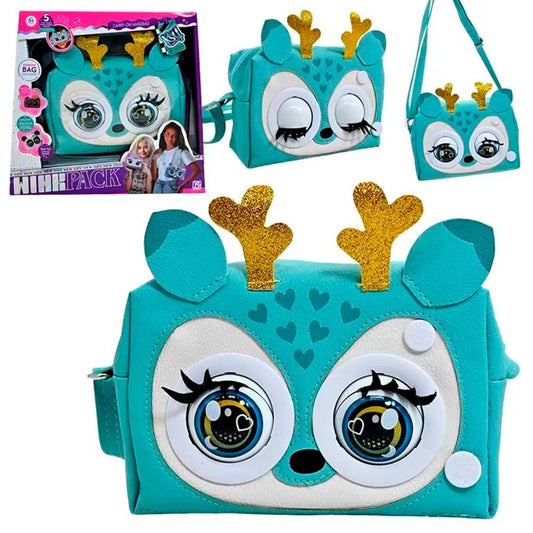 Bolso P/Niña Animales Ojos Grande/Venado - Ksy - Titan.com.pa - 2100000460014