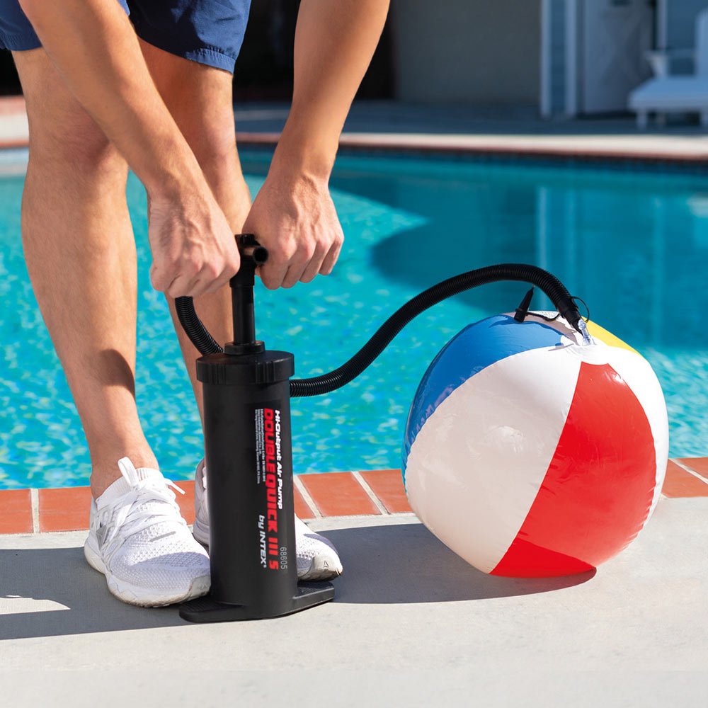 Bomba de Aire Manual – 37 cm Double Quick III S /Intex - Intex - Titan.com.pa - 078257686056