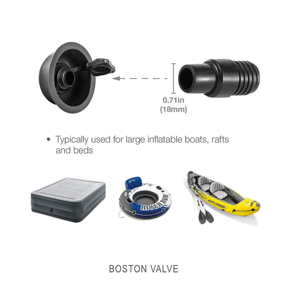 Bomba de Aire Manual – 37 cm Double Quick III S /Intex - Intex - Titan.com.pa - 078257686056