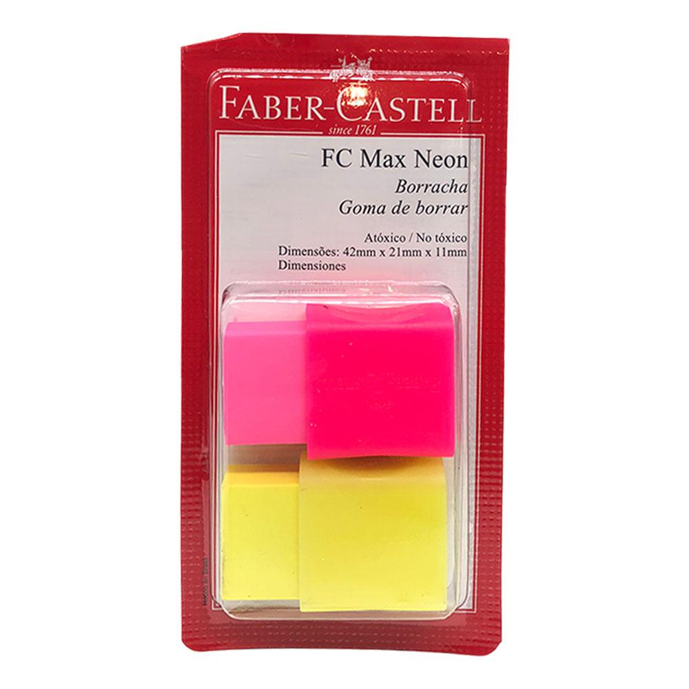 Borrador Fluorescente Faber Castell 2 Piezas - Surtido
