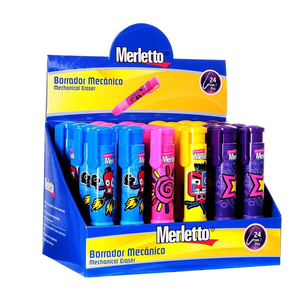 Borrador Mecánico Merletto - Surtido
