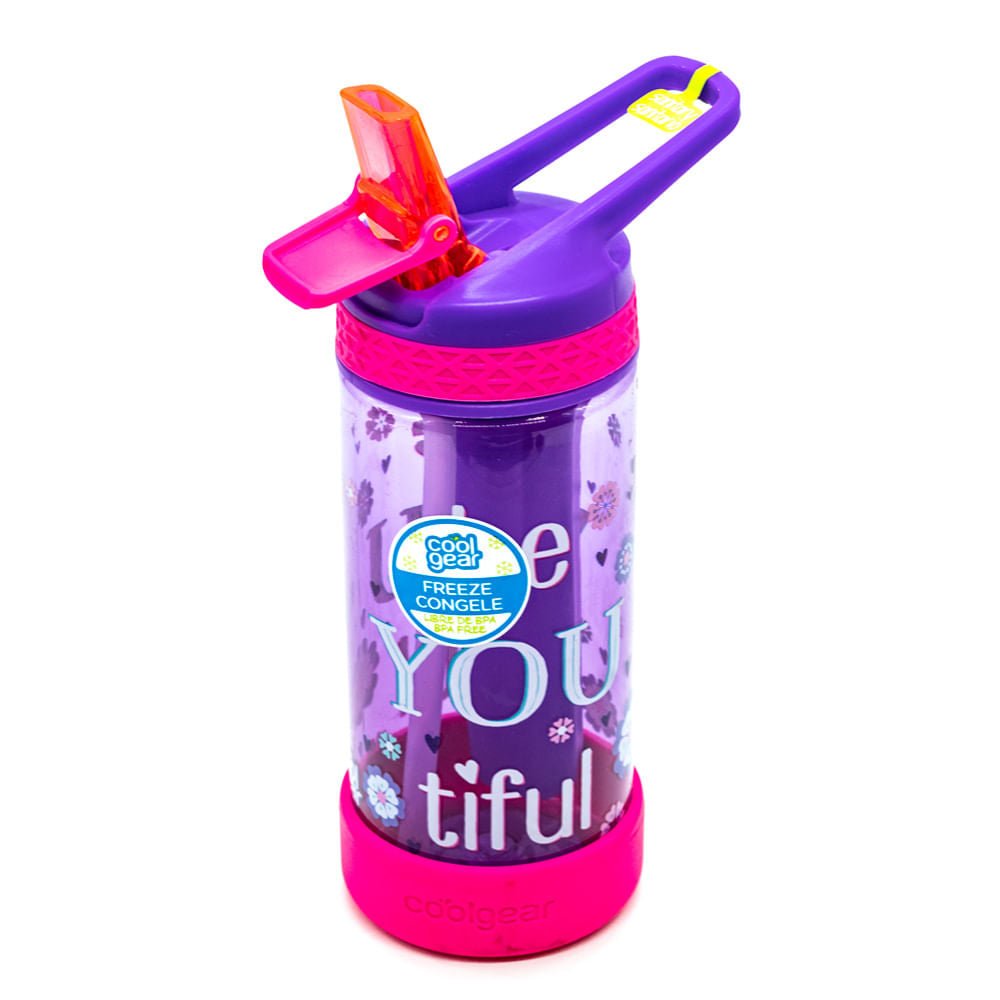 Botella Con Pila de Gel Cool Gear Plástica 16 oz - Surtida