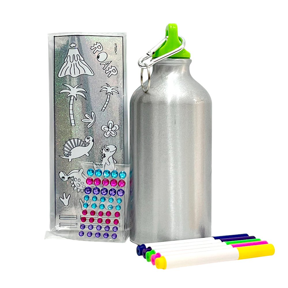 Botella de Agua 500 ml Dinosaurio para Decorar - Meidiyu Toys - Titan.com.pa - 2100000514533