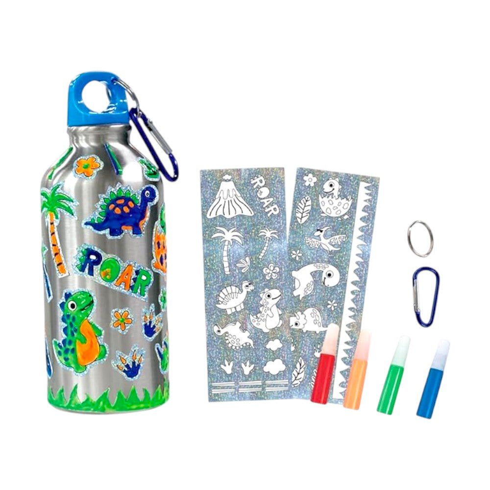 Botella de Agua 500 ml Dinosaurio para Decorar - Meidiyu Toys - Titan.com.pa - 2100000514533